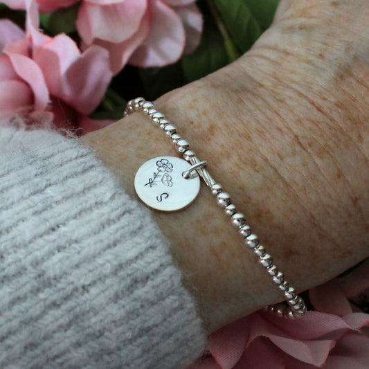 October Birth Flower Bracelet – Cosmos Bella Love Drop