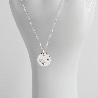 October Birth Flower Pendant Necklace – Cosmos Bella Love Drop