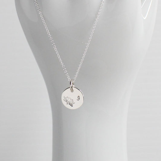 October Birth Flower Pendant Necklace – Cosmos Bella Love Drop