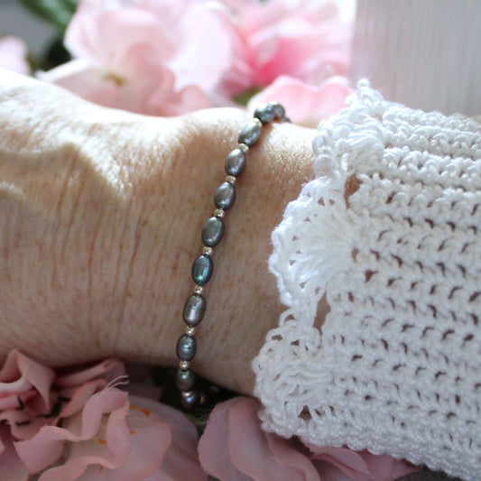 Peacock Pearl Bracelet - Langham