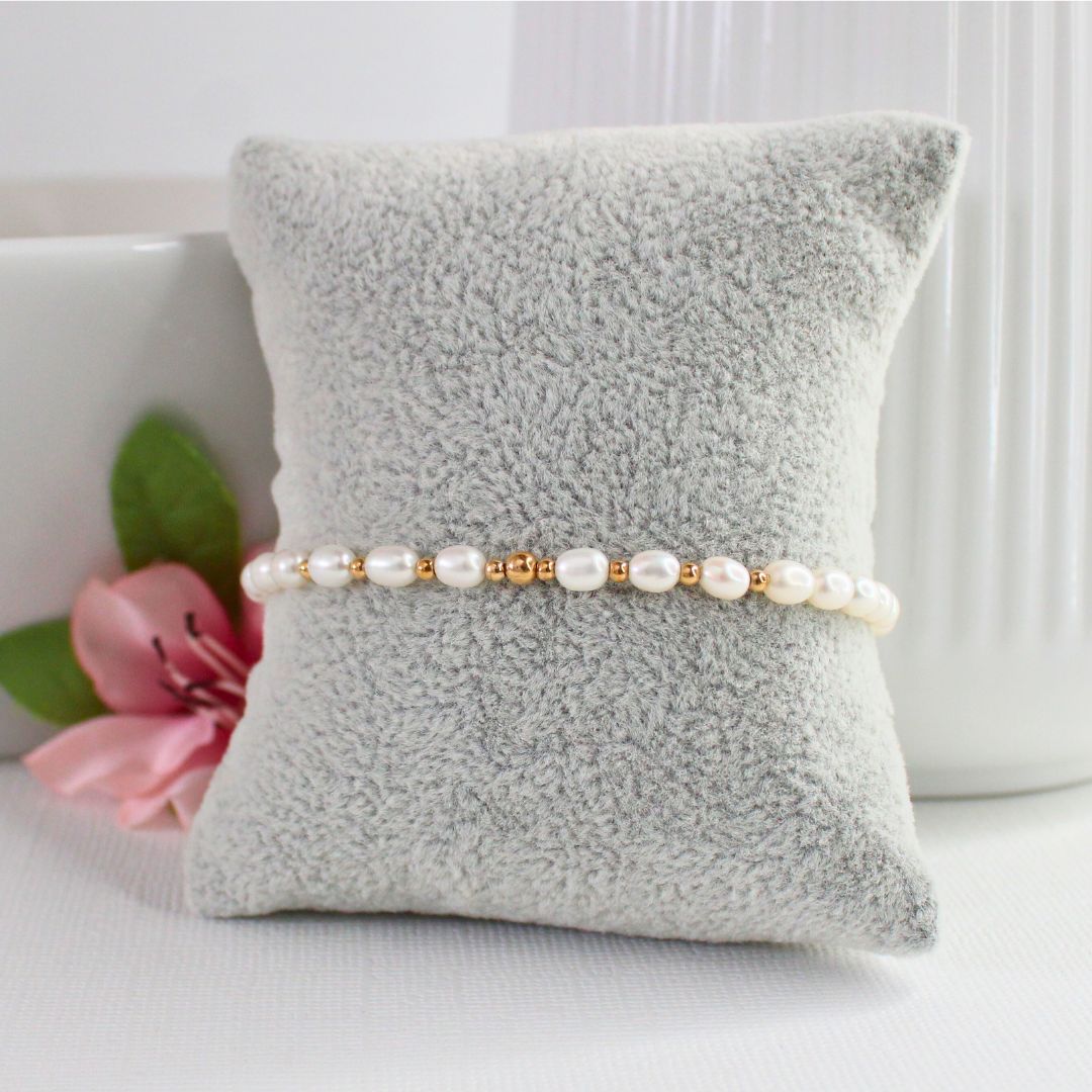 Freshwater Pearl Bracelet - Manhatten