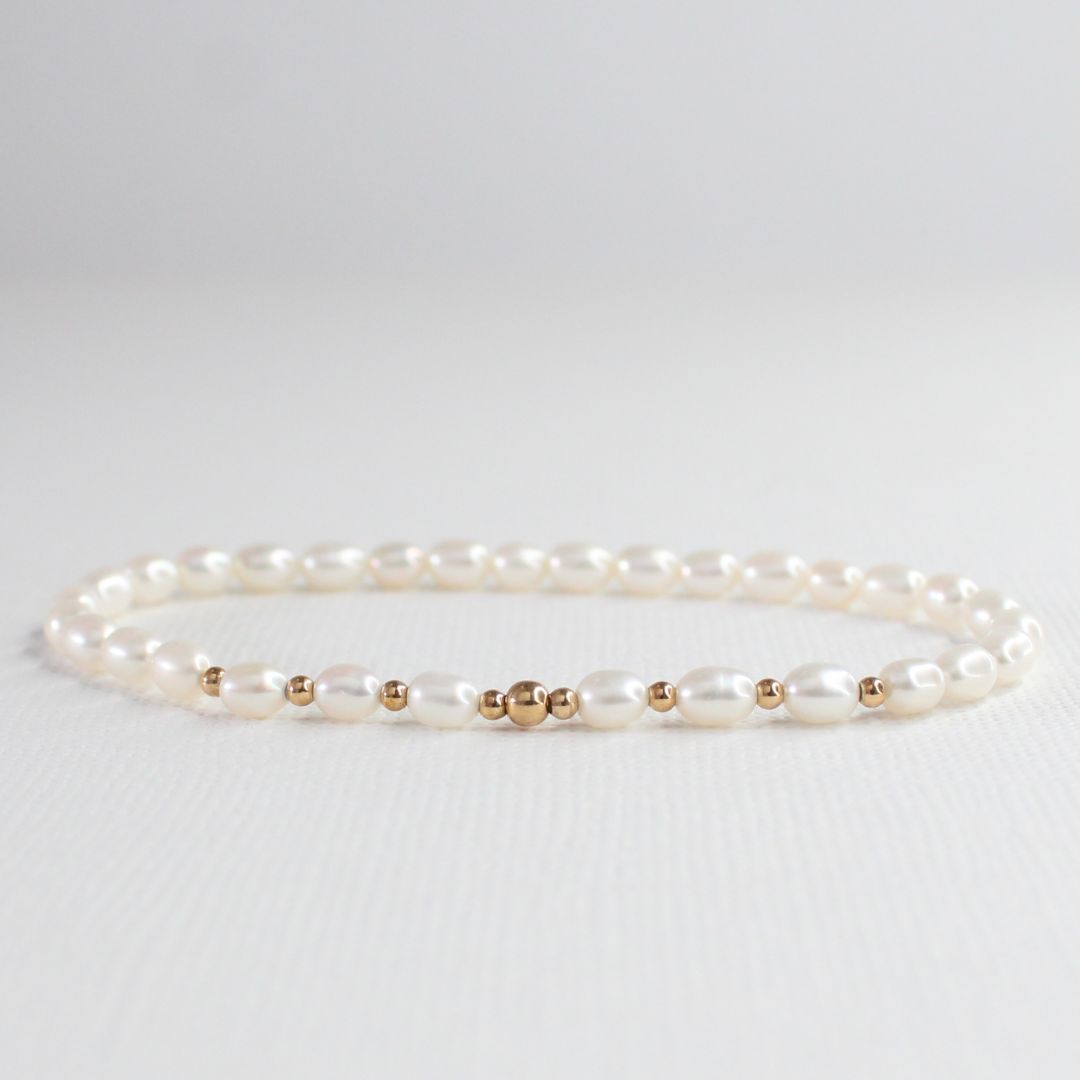 Freshwater Pearl Bracelet - Manhatten