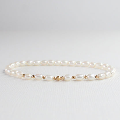 Freshwater Pearl Bracelet - Manhatten