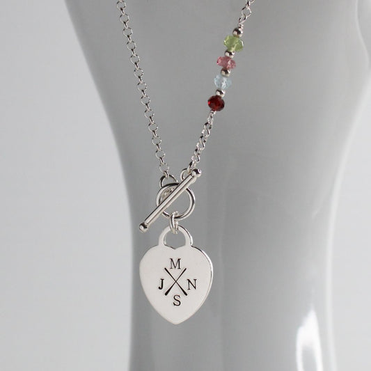 Cross My Heart Pendant Necklace