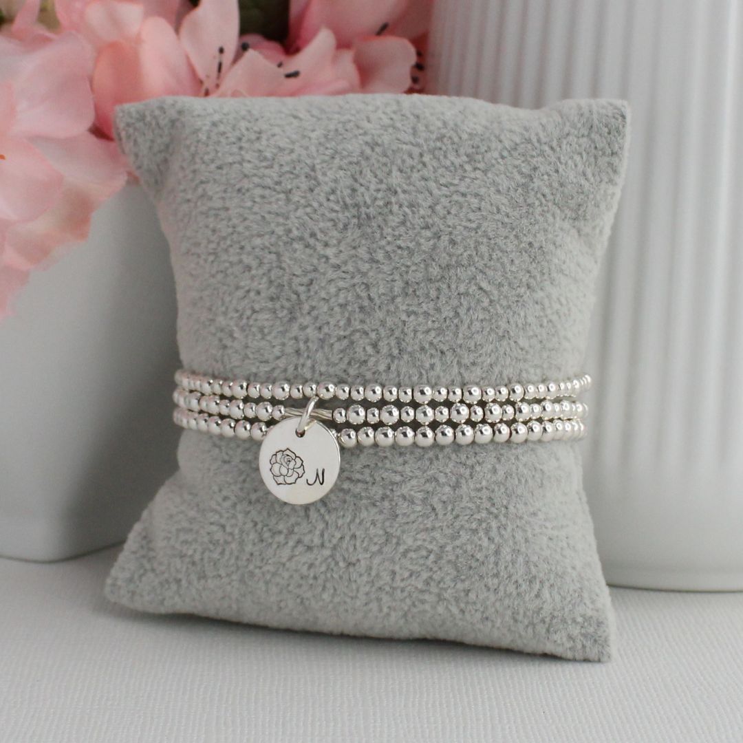 June Birth Flower Bracelet – Rose Bella Love Drop