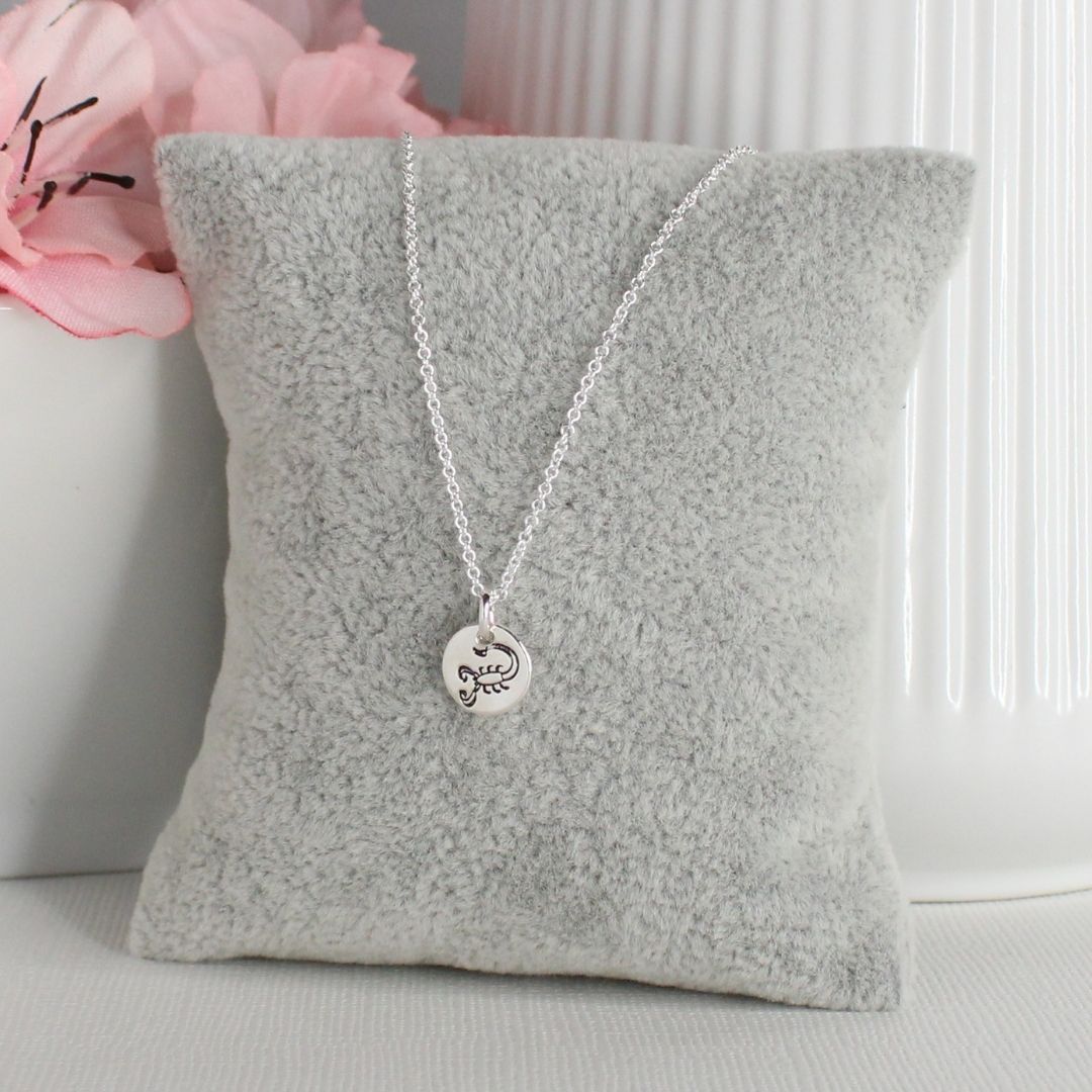 Zodiac Pendant Necklace - Scorpio Mia Love Drop