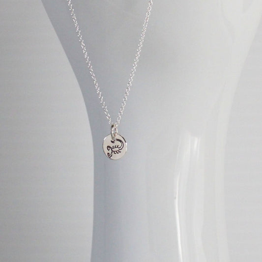 Zodiac Pendant Necklace - Scorpio Mia Love Drop