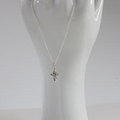 Avigayil Cross Birthstone Pendant Necklace