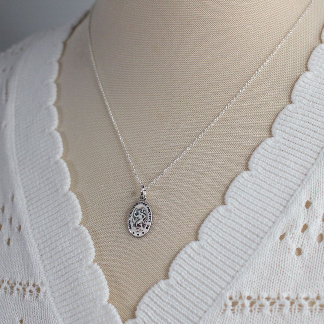 St. Christopher Pendant Necklace