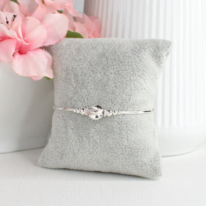 Sterling Silver Beaded Bracelet – Madeleine | Limited Edition - Iconic Collection