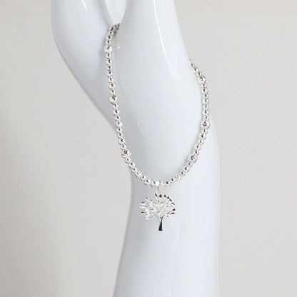 Tree Charm Beaded Stacking Bracelet - Chloe