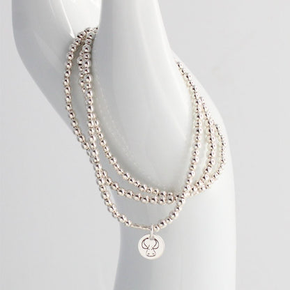 Taurus Zodiac Sterling Silver Stacking Bracelet – Mia Love Drop