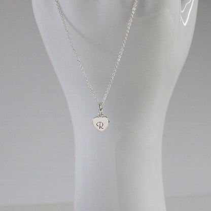 Valentina Love Drop - Personalized Heart Pendant Necklace