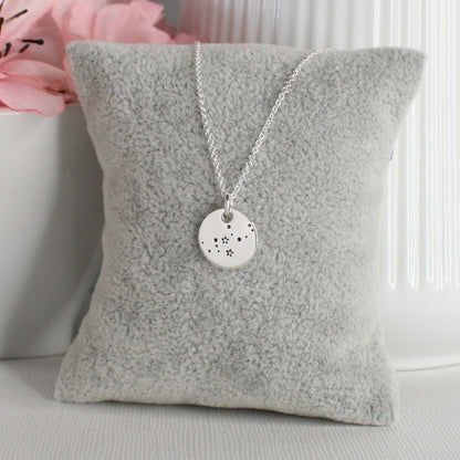 Constellation Pendant Necklace – Virgo Bella Love Drop