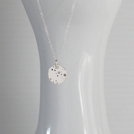 Constellation Pendant Necklace – Virgo Bella Love Drop
