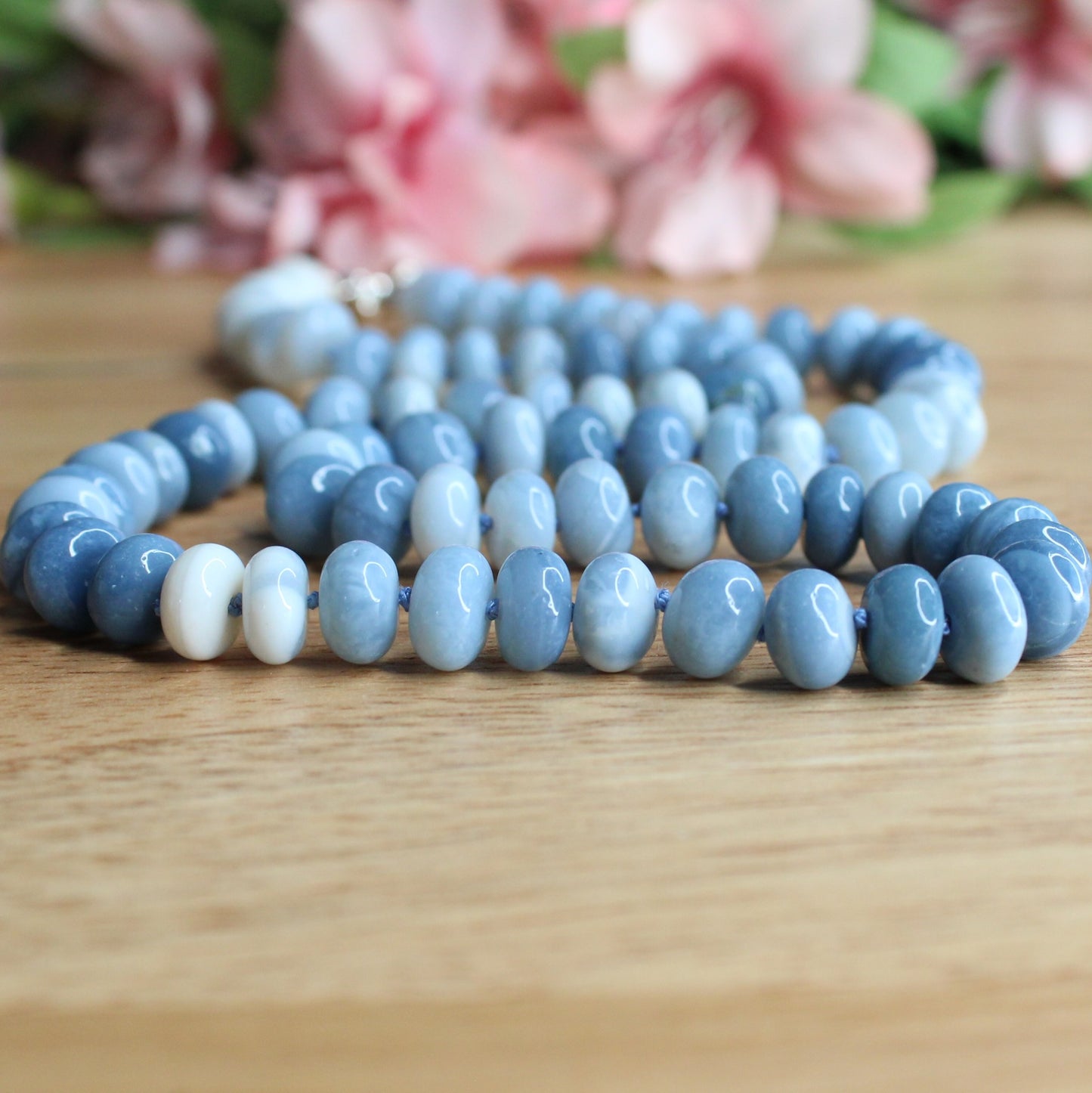Blue Opal Necklace - Gia